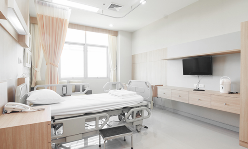 Wellknox 5-star deluxe patient room